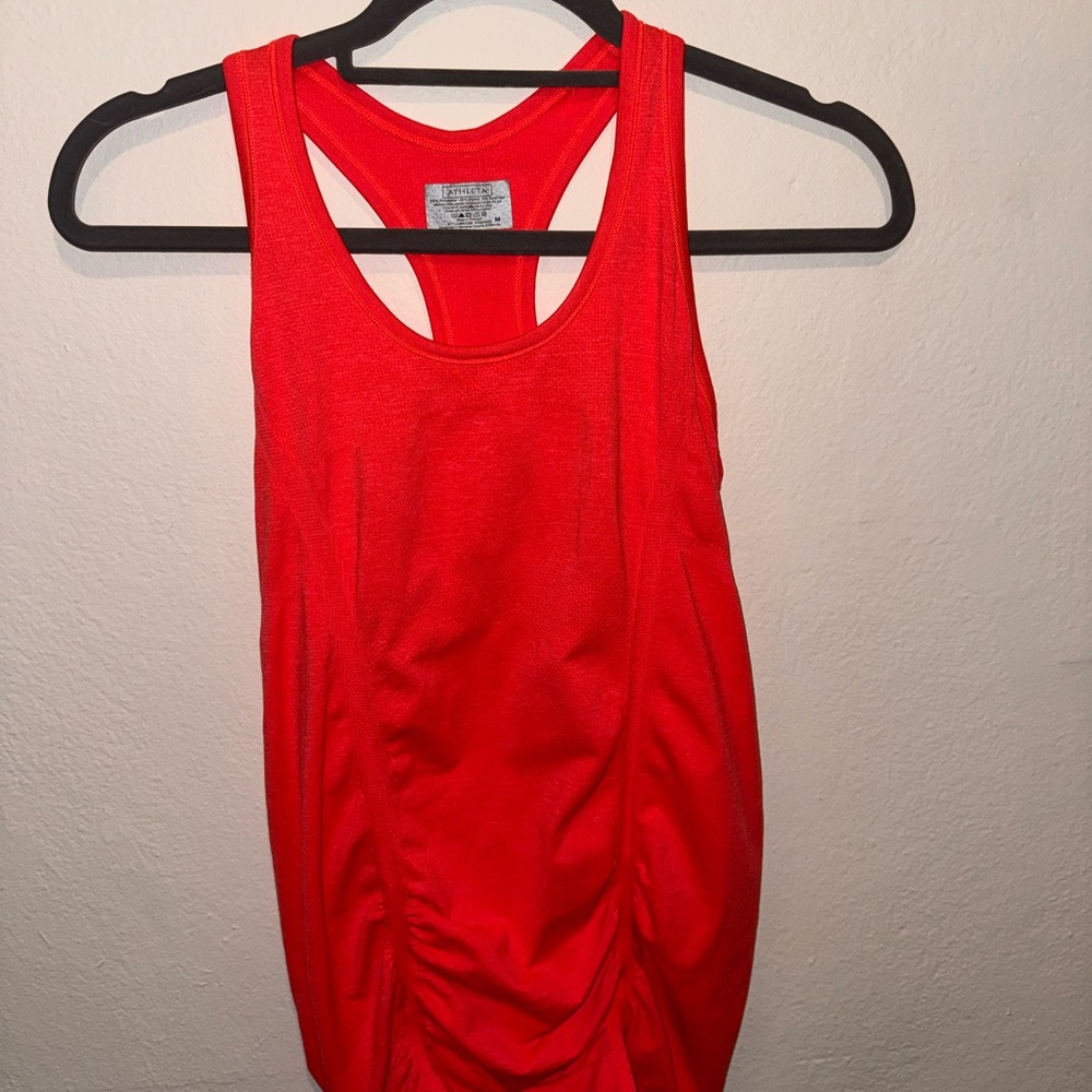 Athleta Racerback Ruched Tank Top - Picture 3 of 4